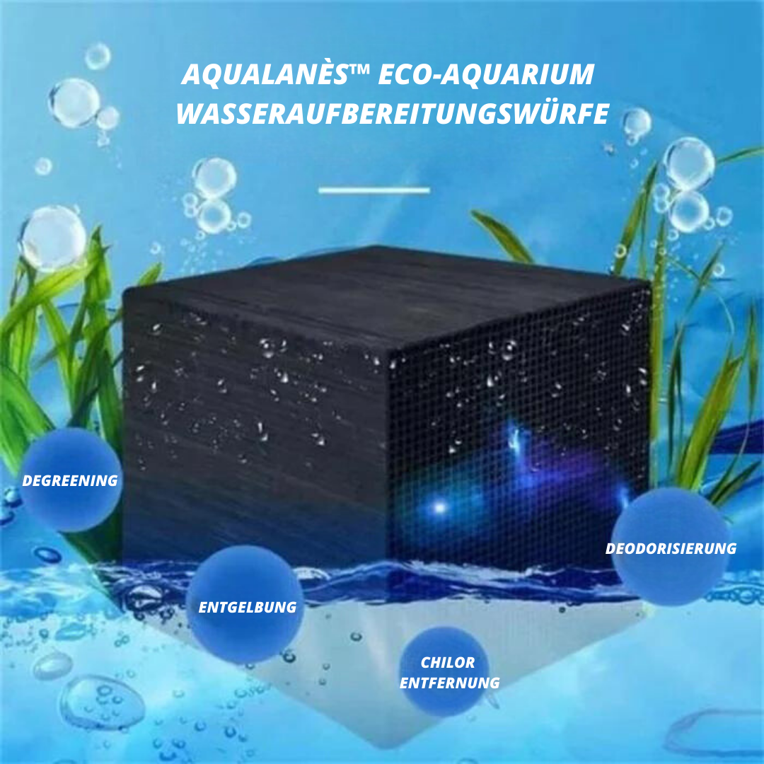 Aqualanès™ Eco-Aquarium Wasseraufbereitungswürfel